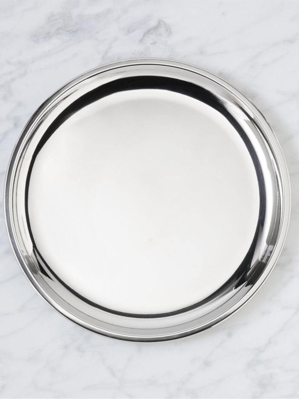 CB2 Stainless Steel Server Plate - New - Rare/Discontinued